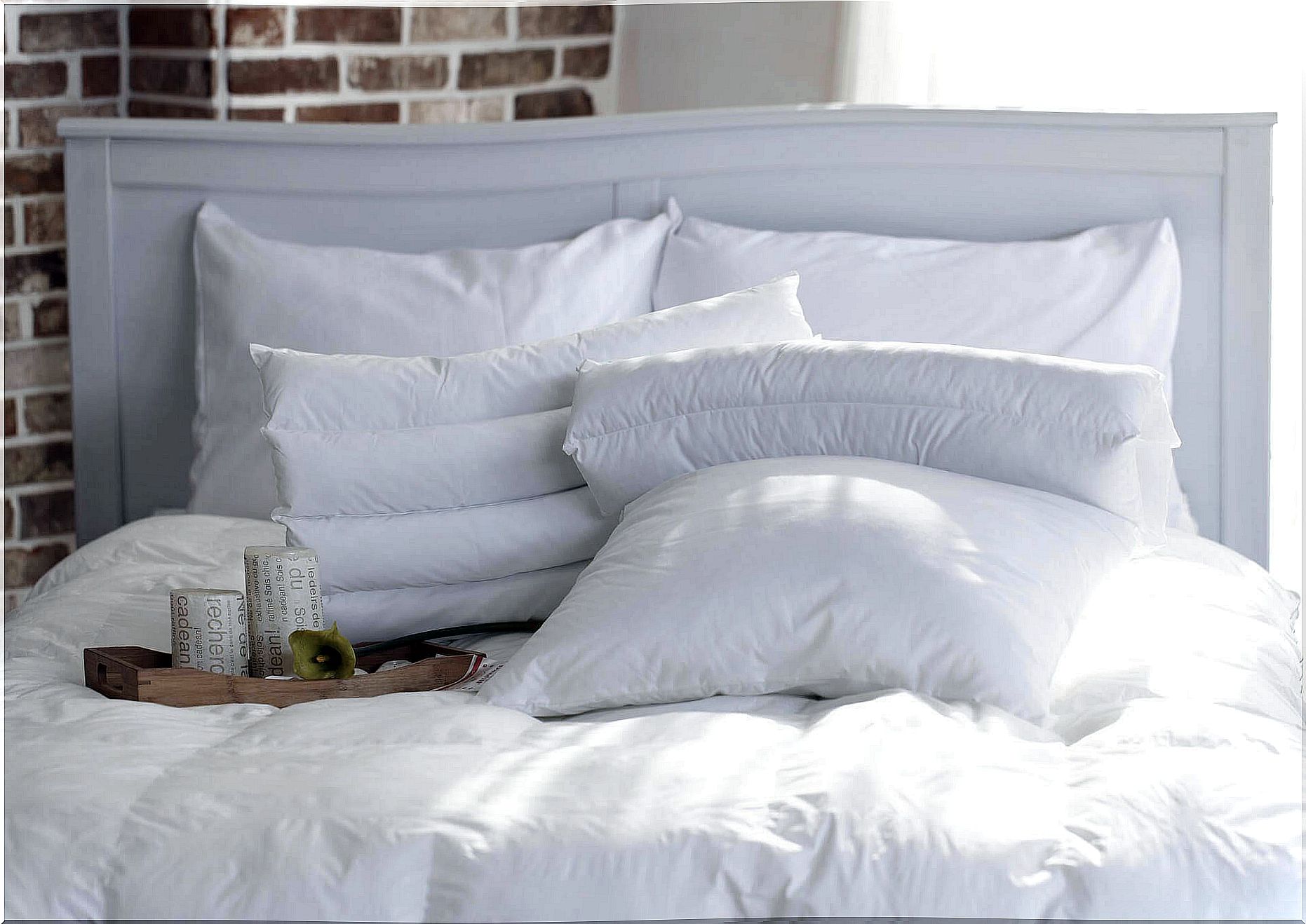 household items that need to be changed regularly: pillows