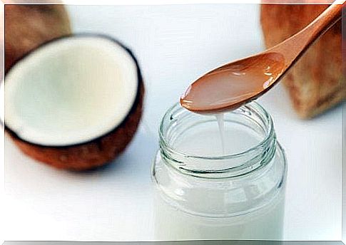 coconut oil to soothe the rash