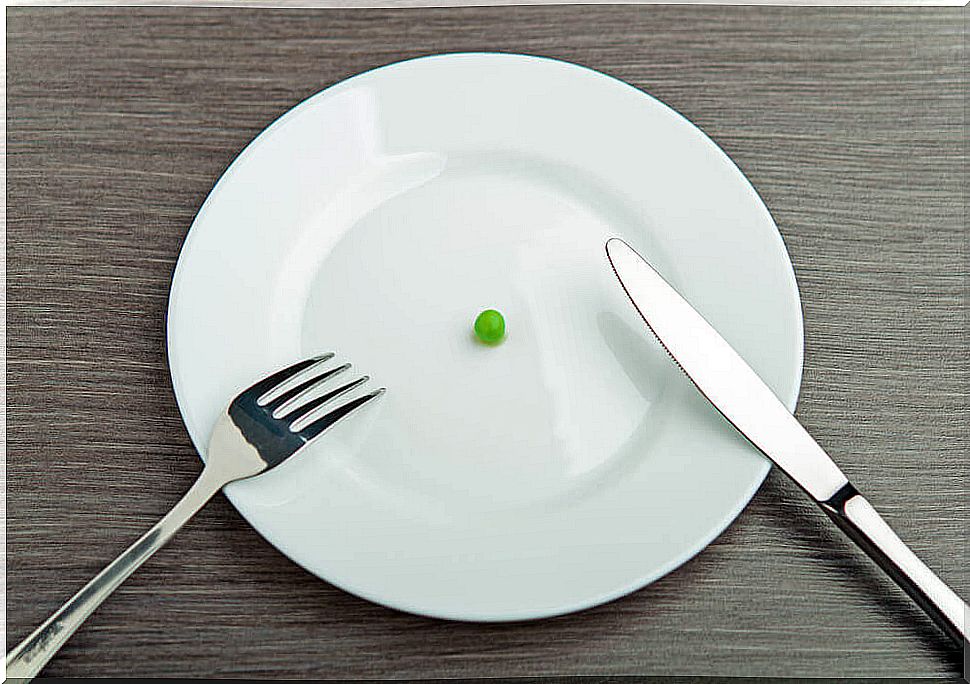 A pea on a plate