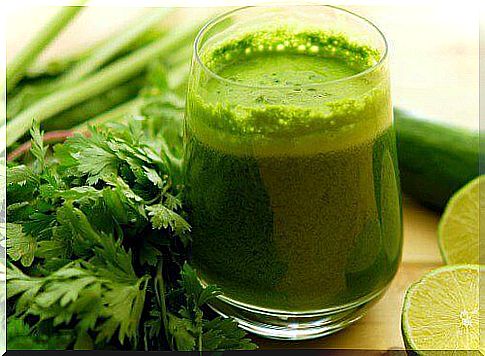 Parsley juice 